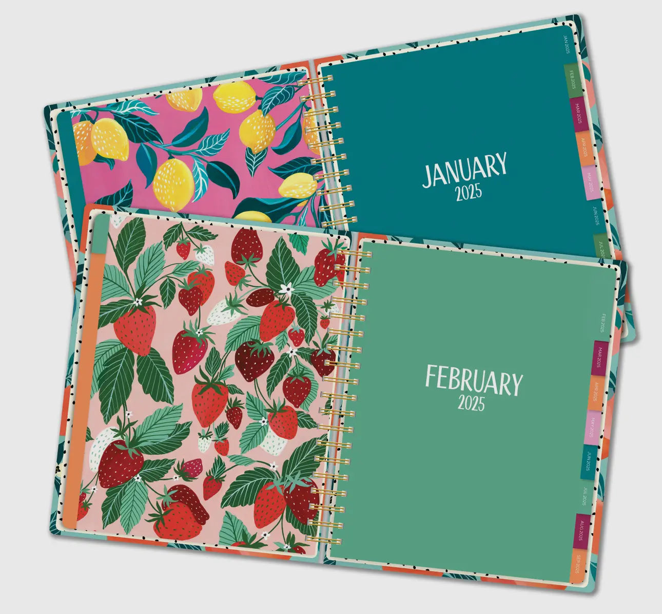 2025 Fruits Deluxe Hardcover Planner