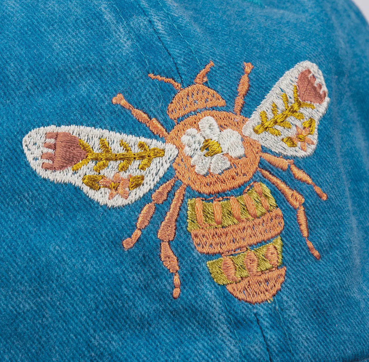 Bee Happy baseball cap