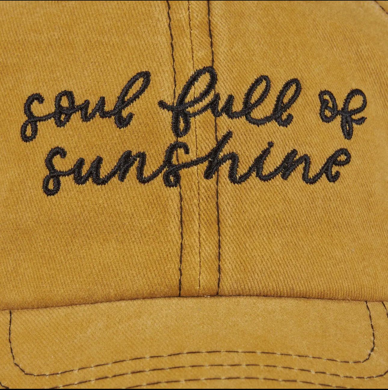 Soul full of sunshine baseball cap